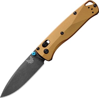 BEN535BK-07 - Couteau BENCHMADE Bugout Burnt Brass Aluminium