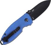 CR2474BD - Couteau CRKT Squid Micarta Bleu