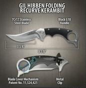 GH5136 - Couteau GIL HIBBEN Folding Recurve Kerambit