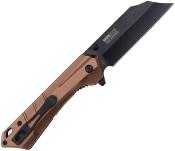 TF1047BR - Couteau TAC FORCE Linerlock A/O Marron