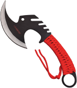 ZBAXE3R - Hache Z-HUNTER Zombie Killer Rouge