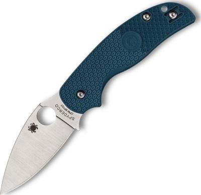 C123PCBL - Couteau SPYDERCO Sage 5 SPY 27 Bleu