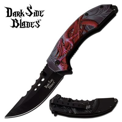 DSA072RD - Couteau DARK SIDE BLADES