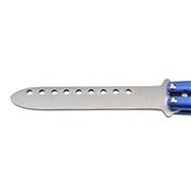 P33B - Couteau Papillon d'Entrainement MAX KNIVES Blue