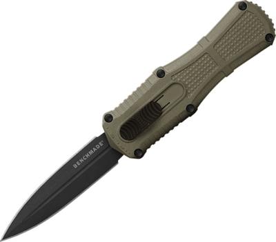 BEN3375GY-1 - Couteau Automatique BENCHMADE Mini Claymore Ranger Green