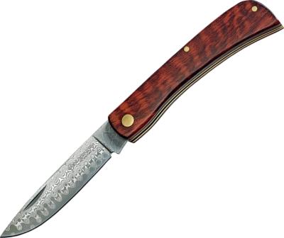 01RY141DAM - Couteau BOKER MAGNUM Snake Rangebuster Damascus