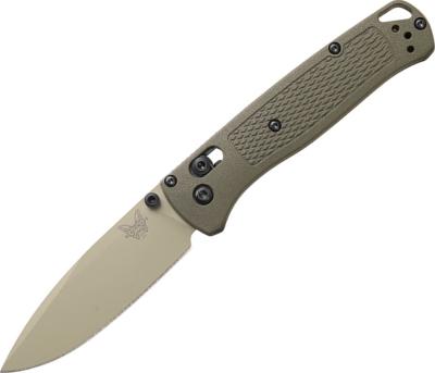 BEN535TN-11 - Couteau BENCHMADE Bugout Dark Olive Grivory