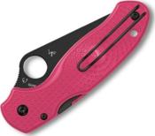 C223PPNBK - Couteau SPYDERCO Para 3 CTS-BD1N FRN Rose