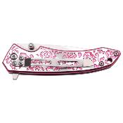 FFA003PK - Couteau FEMME FATALE Spring Assisted Knife