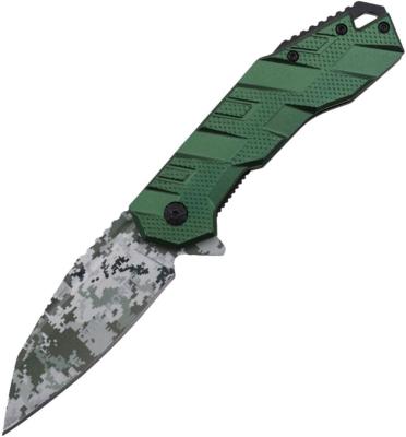 TF1049GN - Couteau TAC FORCE Linerlock Digi Camo A/O Green