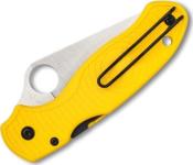 C223PYL - Couteau SPYDERCO Para 3 Lightweight Salt CPM Magnacut Yellow