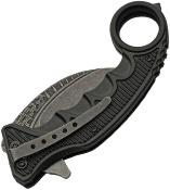 GOT2 - Couteau Karambit Gothic Linerlock Black 