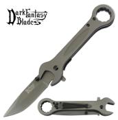 KEYTOOL1 - Couteau DARK SIDE BLADES KeyTool Grey