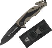 18792 - Couteau Tactique K25 G10 Coyote/Noir