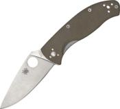 C122GBNM4P - Couteau SPYDERCO Tenacious G10 M4 Marron