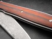 01BO176DAM - Couteau BOKER PLUS Urban Trapper Cocobolo Damascus