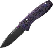 BEN585BK-251 - Couteau BENCHMADE Mini Barrage Purple Haze FatCarbon Edition Limitée