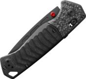 BEN593BK-01 - Couteau BENCHMADE P.S.K. Carbon Fiber & Black G10