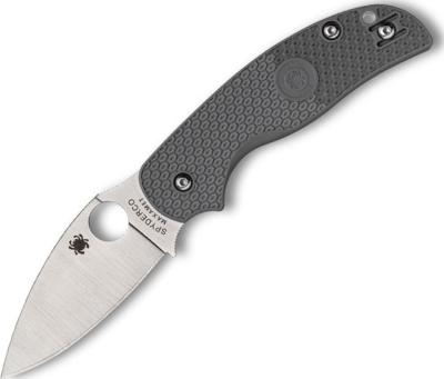 C123PGY - Couteau SPYDERCO Sage 5 FRN Lightweight  Maxamet Gris