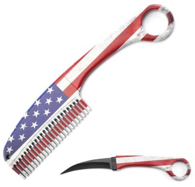 COMBK11 - Peigne Couteau Comb Knife US Flag | Vente de Couteaux en ...