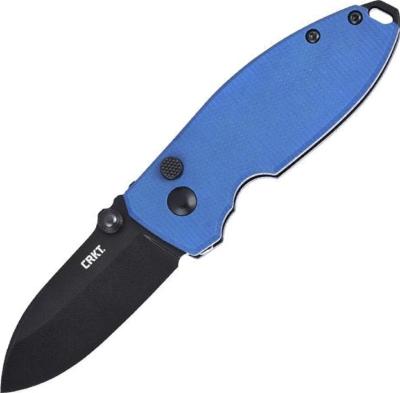 CR2474BD - Couteau CRKT Squid Micarta Bleu