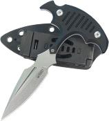 KUB242A - Push Dagger KUBEY Medusa Stonewash Black 