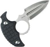 KUB403A - Push Dagger KUBEY Cavy Black 