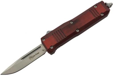 MKO4G10RDP - Couteau Automatique MAX KNIVES Rouge Lame Drop Point