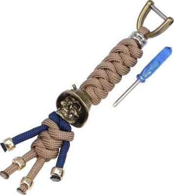 TH.E6035T - Cordon Paracord THIRD Squelette Marron