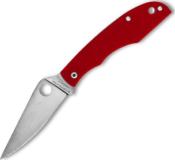 C138GRDP - Couteau SPYDERCO Grasshoper G10 Rouge