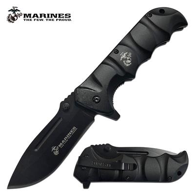 USMA1059BK - Couteau USMC Spring Assisted Knife