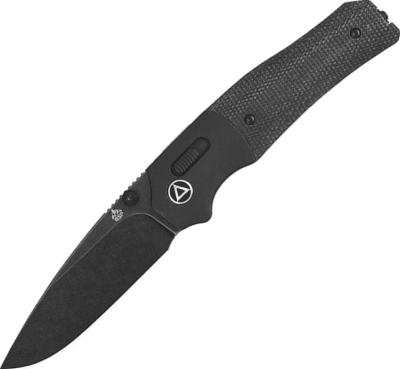 QS157A2 - Couteau QSP Vault Glyde Lock Black Micarta 