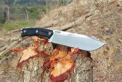 0108SATBLK - Couteau Bushcraft et Survie EXTREMA RATIO Numen Satin