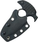 KUB403B - Push Dagger KUBEY Cavy Black BSW