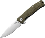 MT01CVG - Couteau LIONSTEEL Myto Micarta Vert Titanium Gris