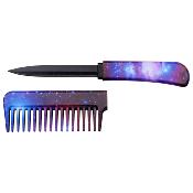 COMBK4 - Peigne Couteau Comb Knife Galaxy