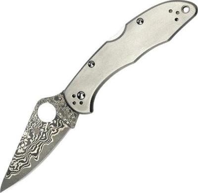 C11TIPD - Couteau SPYDERCO Delica 4 Titanium