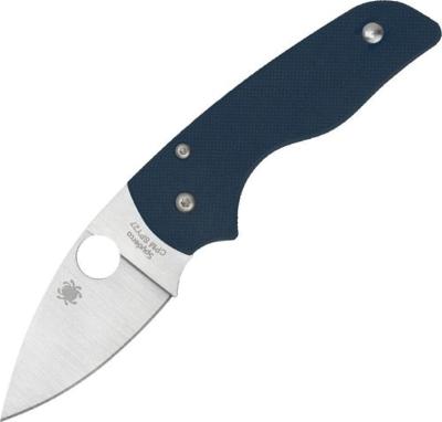 C230GPCBL - Couteau SPYDERCO Lil' Native Bleu