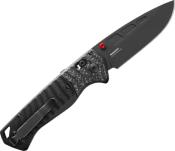 BEN593BK-01 - Couteau BENCHMADE P.S.K. Carbon Fiber & Black G10