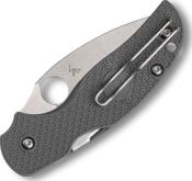 C123PGY - Couteau SPYDERCO Sage 5 FRN Lightweight  Maxamet Gris