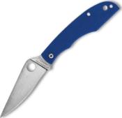 C138GBLP - Couteau SPYDERCO Grasshoper G10 Bleu