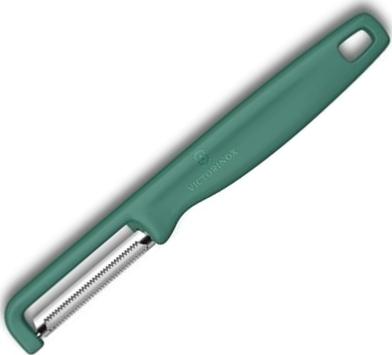 6.0943.4 - Eplucheur VICTORINOX Iota Vert Lame Dentelée