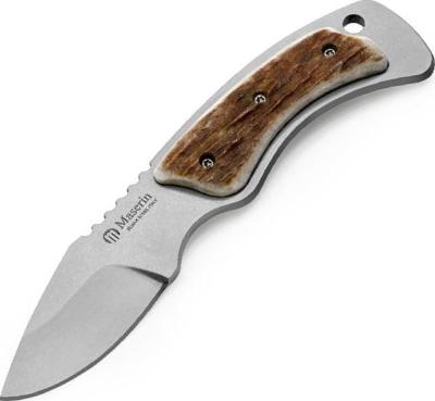 MAS924CV2 - Couteau Fixe MASERIN Mini Trapper Cerf