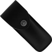 50313 - Etui MAX CAPDEBARTHES Randonneur Cuir Noir 12/13cm 