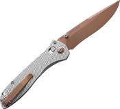 BEN710FE-24 - Couteau BENCHMADE Seven Ten Gray Aluminium 25ième Anniversaire