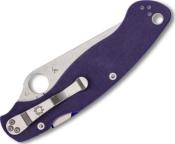 C36GPDBL2 - Couteau SPY DERCO Military 2 G10 Blue