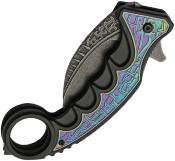 GOT1 - Couteau Karambit Gothic Linerlock Spectrum