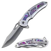 MTA2010PL - Couteau MTECH USA Spring Assisted Knife Purple