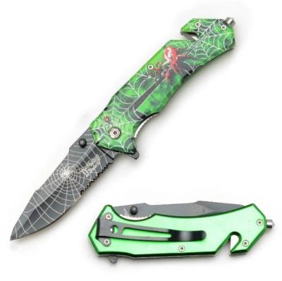 CDFBGS - Couteau DARK FANTASY BLADES A/O Green Spider 