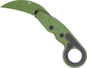 CR4040BG - Couteau CRKT Provoke D2 Vert